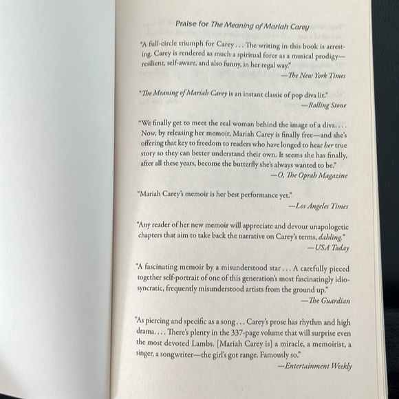 NEW- The Meaning of Mariah Carey -- Mariah Carey - Picture 3 of 4